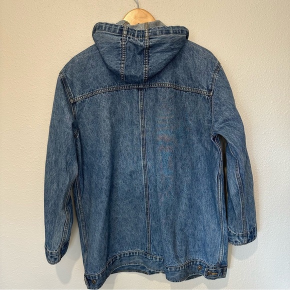 Vintage L.A. Blues Hooded Denim Jacket - Picture 15 of 16